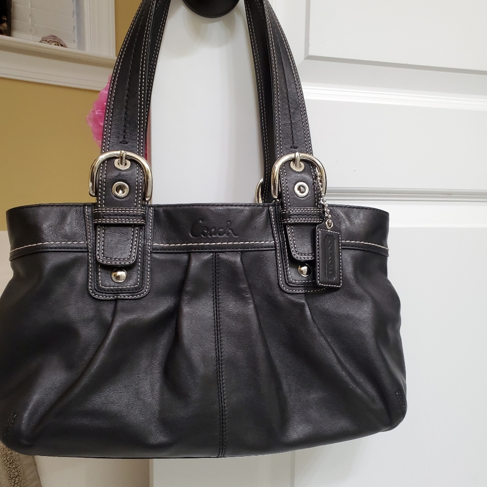 Coach Soho Leather Shoulder Bag